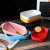 Rice Italian Pasta Dish Bowl DoubleEar Rectangular Plate Baking Bowl Oven Household Tableware Porcelain Dinner Plate