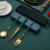 Portable Tableware ThreePiece Set Portugal Spray Paint Minimalist Creative Travel Portable Fork Spoon Chopsticks Sets