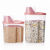 Cereals Storage Box Sealed Transparent Storage Box Rice Bucket Storage Tank Beans Storage Tank Kitchen Storage Jar