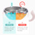 Steel Insulated Bowl Children's Tableware Set Eating Solid Food Bowl Spoon Removable Baby Water Injection Snack Catcher