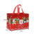 Cross-Border Christmas Non-Woven Bag Cartoon Cartoon Handbag Santa Snowman Buggy Bag Factory Wholesale