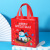 Creative Printing Christmas Series Handbag Multi-Choice Universal Packaging Film Bottom Side Shopping Bag Packing Bag