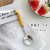 Cute Cartoon Spoon Fork Tableware Set Portable Home Good-looking Fruit Fork Ins Style Single Student