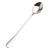 Spoon Ice Spoon Stainless Steel round Spoon Long Handle Spoon Coffee Stir Spoon Mug Spoon Titanium Long Handle Ice Spoon