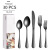 Amazon Cross-Border Products 1010 Stainless Steel Tableware 30-Piece Set Table Knife Spoon Fork Tea Spoon Gift Set