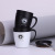 Stainless Steel Coffee Cup Office Portable Vacuum Cup Mini Handle Cup Fashion Simple Mug