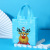 Creative Printing Christmas Series Handbag Multi-Choice Universal Packaging Film Bottom Side Shopping Bag Packing Bag