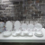 Crystal Jade Porcelain Ceramic Tableware Chinbull White Jade Glass Ceramic Tableware Set Spot Processing Authentic Shipment