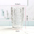 Crystal Glass Vase Wholesale Glacier Pattern Glass Vase Simple Fashion Living Room Home Decoration Ornaments