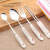 Portable Tableware ThreePiece Set Student Tableware Stainless Steel Chopsticks Cartoon Children Spoon Fork Adult Box