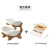 Room Entrance Key Tray Storage Pot Snack Dried Fruit Plate New MultiLayer Ceramic Front Desk New Chinese Fruit Plate