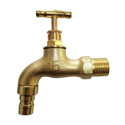 South Africa Brass Bibcock 1/24 Points Zinc Alloy Tap Slow Opening Water Nozzle Engineering Household Washing Machine Faucet