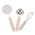 Baby Food Supplement Strainer Baby Stainless Steel Eggbeater Egg Strainer Colander Three-Piece Kitchen Household