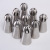304 Stainless Steel Russian Spherical Mounting Flower Tip One-Time Molding Cream Piping Appliance Torch Flower Tip