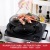 Oven Card Type Non-Stick Barbecue Plate Barbecue Plate round Home Use and Commercial Use Outdoor Grill Rack Mesh Plate