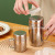 Steel Sieve Jar Seasoning Jar Fancy Coffee Dusting Bottle Cocoa Powder Sprinkle Toner Cartridge Dense Hole Toothpick Tin