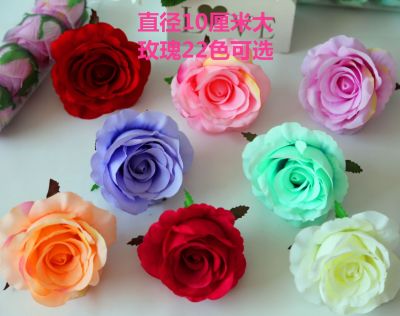 Artificial Rose, Rose Flower, 10cm Large Rose Artificial Flower, Wedding Flower, Wedding Wall Flower