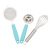 Baby Food Supplement Strainer Baby Stainless Steel Eggbeater Egg Strainer Colander Three-Piece Kitchen Household