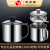 Stainless Steel Oil Filter Cup Household Oil Draining Pot with Kitchen Tools Strainer Southeast Asia Cross-Border Gifts