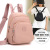 Women's Bag 2021 New Stylish and Lightweight Simple Women's Bag Solid Color Commute Simple Student Backpack