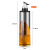 New Glass Oil Bottle Wholesale Leak-Proof Seal Stainless Steel Oiler Soy Sauce Bottle Seasoning Bottle Spice Jar