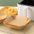 Cups Food Grade Household Fries Barbecue NonStick Paper Square Ring Frame High Temperature Resistant Baking Paper Pallet