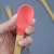 Silicone Scraper Mini Baking Tool Suit 5Piece Set Spoon for Stirring Oil Brush Bamboo Wooden Handle Small Kitchenware