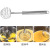 Amazon Creative Spherical Spring Manual Eggbeater Baking Tool Handheld Cream Egg Mixture Butter Blender