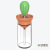 Integrated Kitchen Silicone Small Barbecue Brush Oil Bottle Pancake Baking at Home Oil Brush Measurable Seasoning Bottle