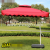 4-Strand Outdoor Sunshade Large Sun Umbrella   Double-Top Umbrella Patio Umbrella Pavilion Umbrella plus Umbrella Seat