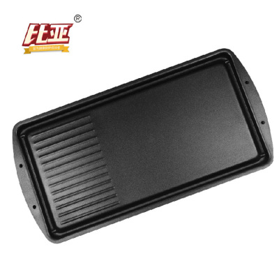 Sales New Non-Stick Finish Iron Baking Pan BBQ Special Barbecue Plate Electric Iron Plate Barbecue Plate Grilled Fish