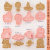 Halloween Cartoon Biscuit Mold 8-Piece Set Cross-Border Pumpkin Home DIY Frosting Cookies Fondant Baking Tools