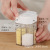 Fixed Grid Four Grid Seasoning Containers Outdoor Barbecue Carrying Seasoning Box Kitchen Seasoning Jar