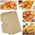 Amazon Rectangular Double Pot Air Fryer Oil-Absorbing Sheets Accessories Paper Kitchen Double-Sided Oiled Paper 100pcs