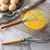 Beech Handle Egg Beater Household Kitchen Tools Manual Stirrer Silicone Stainless Steel Stirring Rod Baking Utensils