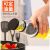 Jar Press Squeeze Bottle Oil Pot Non-Oil-Stick Oil Control Healthy Pot Glass Household Kitchen Pouring Oil Cooking Oil