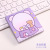 Soft Cute Rabbit Cartoon Girlish Sticky Notes Journal Material Tearable Sticky Notepad Good-looking Note Sticker