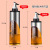 New Glass Oil Bottle Wholesale Leak-Proof Seal Stainless Steel Oiler Soy Sauce Bottle Seasoning Bottle Spice Jar