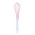 Manual Egg Beater Plastic Handle Silicone Blender Household Kitchen Baking Utensils Milk Frother Egg Yolk Filter