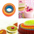 Baking Mold 5-6 Sets of Plastic Cake Cookie Cutter Mousse Ring Vegetable Cutter Cookie Plum Die Cutting Die