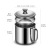Stainless Steel Oil Filter Cup Household Oil Draining Pot with Kitchen Tools Strainer Southeast Asia Cross-Border Gifts