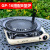 Korean Style Portable Gas Stove Barbecue Plate GP-16 Aluminum Non-Stick Household Outdoor Portable round Barbecue Plate