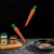 Creative Cute Carrot Silicone Brush Kitchen Barbecue Sauce Brush Heatproof Grill Brush Baking Brush