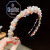 Children's Hairpin Headband Korean Chic Chanel-Style Princess Non-Slip Toothed Headband Fairy and Super Cute Baby Headdress Female