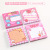 Braitu Sticky Notes Cute Notepad Student Journal Message Memo Note Tearable Message Post Note Paper