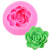 Succulent Plant 3D Flower Fondant Silicone Mold DIY Chocolate Cake Mold