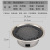 round Barbecue Oven Indoor Smokeless Barbecue Oven Household Charcoal Baking Tray for One Person Charcoal Grill Stove