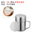 Steel Sieve Jar Seasoning Jar Fancy Coffee Dusting Bottle Cocoa Powder Sprinkle Toner Cartridge Dense Hole Toothpick Tin