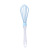 Manual Egg Beater Plastic Handle Silicone Blender Household Kitchen Baking Utensils Milk Frother Egg Yolk Filter