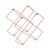 European-Style Iron Wine Rack Detachable Red Wine Rack Hotel Home Wine Rack Decorative Crafts Decoration